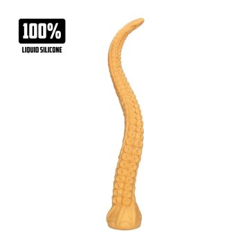 Monster Tentakel Dildo Anal Snake 55 cm - Goud