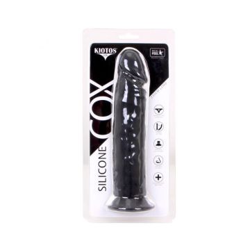 Kiotos Cox Realistische Dildo Zwart - 25 CM