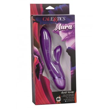 Vibrator Aura Dual Love - Paars