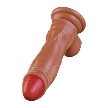 Realistische Vibrator Dr. Brody - Huidskleur