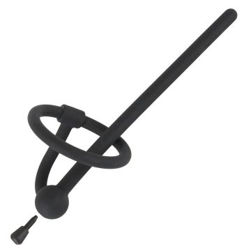 Penisplug Ring en Stopper - Zwart