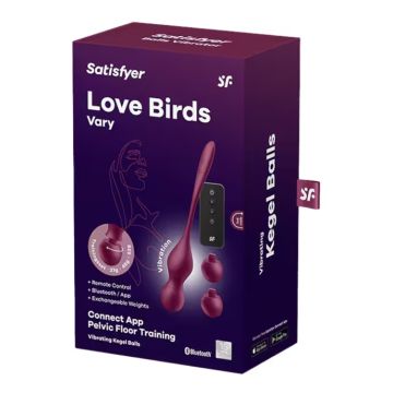 Satisfyer Love Birds Vary Connect App Vibrerend Eitje