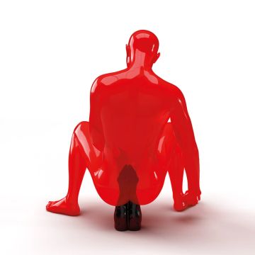 All Black Steroid The Diver Zwart - 34,5 cm