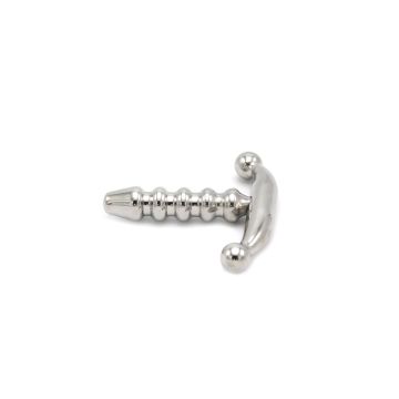 Kiotos Stalen Penisplug Rod XL - 5.7 cm