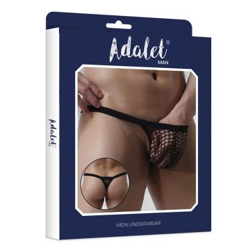 Dante Visnet String Adalet Man - Zwart