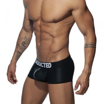 Addicted Push Up Mesh Trunk - Zwart