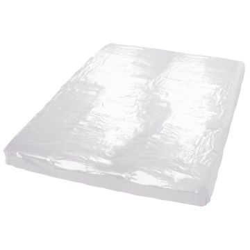 Vinyl Lak Laken - Wit - 200 x 230cm