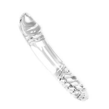 Kiotos Glazen Dildo Clear Double - 21.5 cm