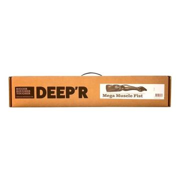 Deep'r Mega Muscle Vuist - Zwart