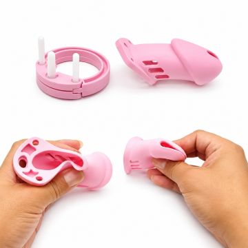 Roze Siliconen Peniskooi 