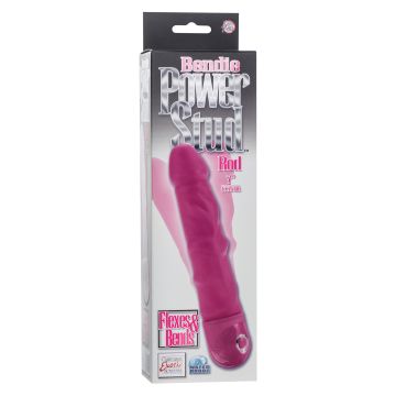 Vibrator Bendie Stud Rod - Roze