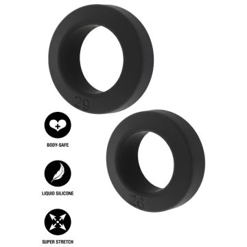 Hidden Desire Double Stackers Cockringen Set M - 2 stuks