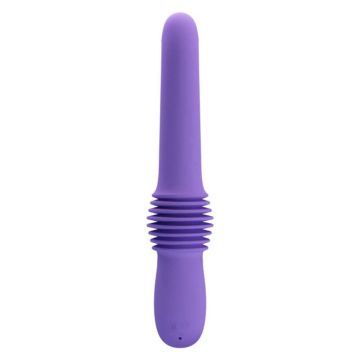 Stotende vibrator Pazuzu Paars