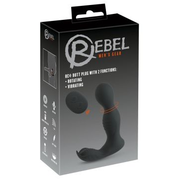 Rebel Vibrerende Buttplug Met 2 Functies