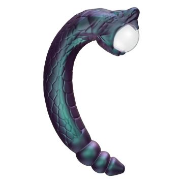 Temptasia Glowing Plasma Globe Vibrator - Rattle Snake