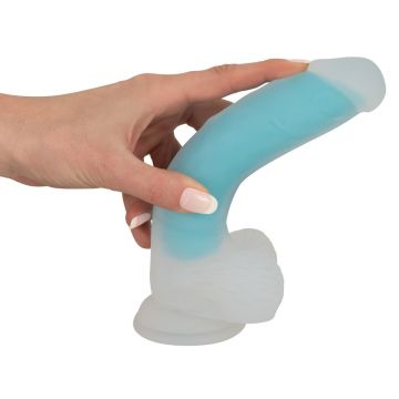 Anaal Dildo met Zuignap - Glow in the Dark