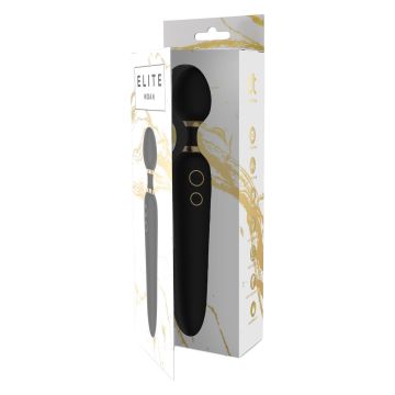 Dubbele Wand Vibrator Elite Noah - Zwart