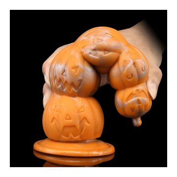 Anaal Dildo Pompoen S - Oranje