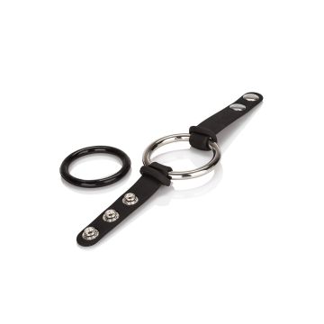 Verstelbare Cockring van RVS en Silicone