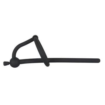 Penisplug Ring en Stopper - Zwart