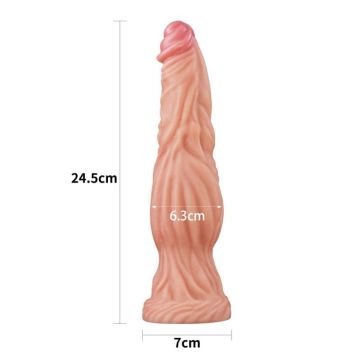 Realistische dildo Dual-layered