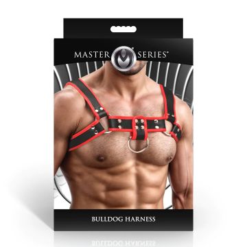 Bulldog Harnas Master Series - Rood