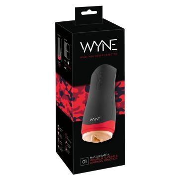 WYNE Masturbator 01 - Zwart