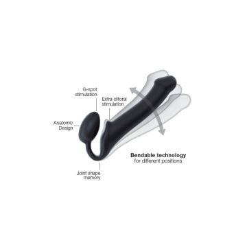 Strap-On-Me Dildo S - Zwart