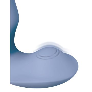 Prostaatvibrator Met Perineumstimulator Pulsus - Paars