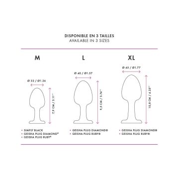 Dorcel Geisha Buttplug Diamond - L