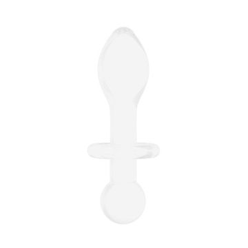 Glazen Buttplug Rocker - Wit-glazen-buttplug-rocker-wit.jpg