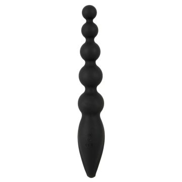 Anos Vibrerende Anal Beads - Zwart