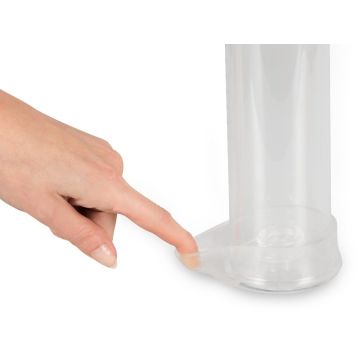 Transparante Penis Pomp met Sleeve