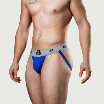 MM Sports Original Edition Jockstrap — 5 cm Tailleband - Blauw