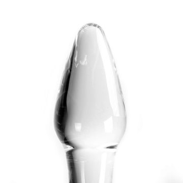 Kiotos Glazen Buttplug Transparant - 10.7 cm