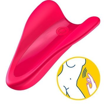 Satisfyer - Vinger Vibrator High Fly - Roze