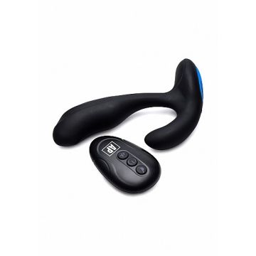 Buigbare Prostaat Stimulator met Beads P-Bender - Zwart