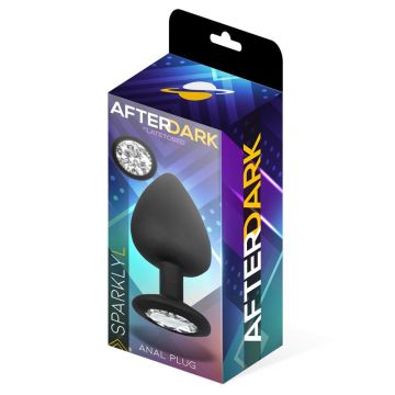 Buttplug Sparkly With Jewel maat L