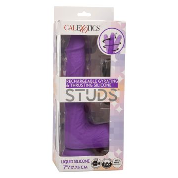 Stotende Vibrator CalExotics Stud Gyrating & Thrusting - Paars