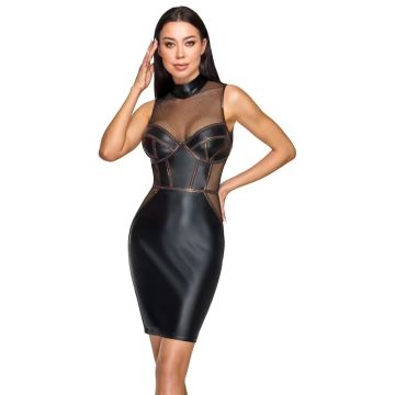 Cottelli Collection Mouwloze Jurk - Zwart