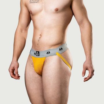 MM Sports Original Edition Jockstrap — 5 cm Tailleband - Geel
