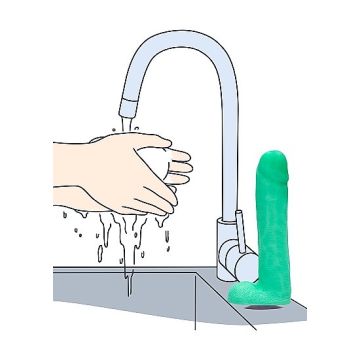 Dicky Soap With Balls - Glow In The Dark