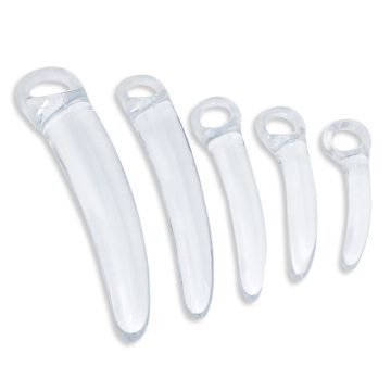 Set van 5 Transparante Pluggen Clearly Horny