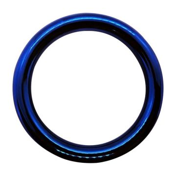 Donut Cock Ring RVS BlueBoy 8 mm. - Blauw