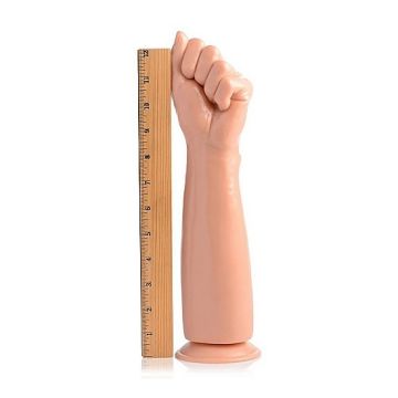 Dildo met Vuist Fisto Clenched - Huidskleur