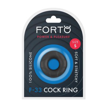 Cockring F-33 17mm Small - Zwart