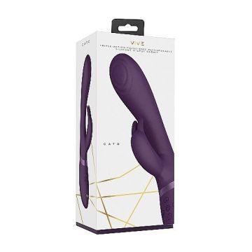 Rabbit Vibrator Cato - Paars