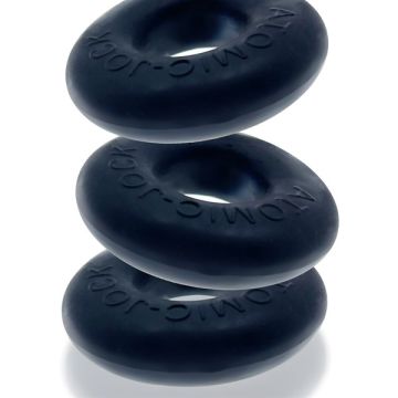 Oxballs Cockring Set Ringer 3 Stuks - Night Edition Zwart