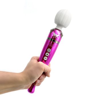 Wand Vibrator Pixey Deluxe Roze Chrome