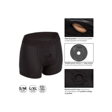 Boundless Harnas Boxer - Zwart